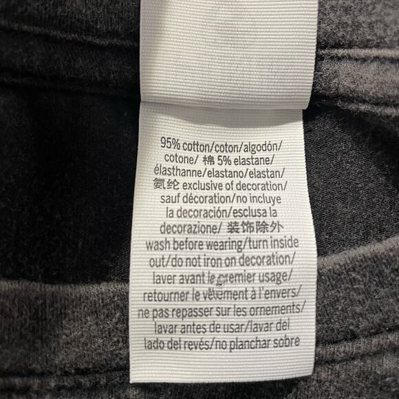 Victorias Secret PINK Dress Women Size Small Gray Ruched Sides Cotton Bodycon - Picture 7 of 9